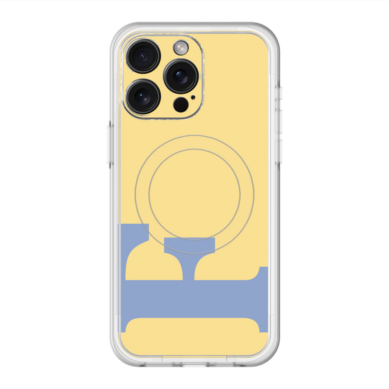 スリムプロテクションプレミアムケース with MagSafe［ オリジナル - initial color - F yellow ］