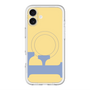 スリムプロテクションプレミアムケース with MagSafe［ オリジナル - initial color - F yellow ］