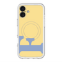 スリムプロテクションプレミアムケース with MagSafe［ オリジナル - initial color - F yellow ］