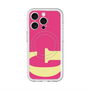 スリムプロテクションプレミアムケース with MagSafe［ オリジナル - initial color - G pink ］