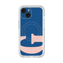 スリムプロテクションプレミアムケース with MagSafe［ オリジナル - initial color - G navy ］