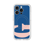 スリムプロテクションプレミアムケース with MagSafe［ オリジナル - initial color - G navy ］