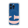 スリムプロテクションプレミアムケース with MagSafe［ オリジナル - initial color - G navy ］