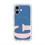スリムプロテクションプレミアムケース with MagSafe［ オリジナル - initial color - G navy ］