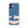 スリムプロテクションプレミアムケース with MagSafe［ オリジナル - initial color - G navy ］