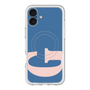 スリムプロテクションプレミアムケース with MagSafe［ オリジナル - initial color - G navy ］