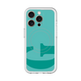 スリムプロテクションプレミアムケース with MagSafe［ オリジナル - initial color - G light green ］