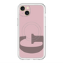 スリムプロテクションプレミアムケース with MagSafe［ オリジナル - initial color - G dusty pink ］