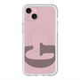 スリムプロテクションプレミアムケース with MagSafe［ オリジナル - initial color - G dusty pink ］