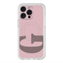 スリムプロテクションプレミアムケース with MagSafe［ オリジナル - initial color - G dusty pink ］