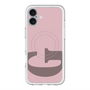 スリムプロテクションプレミアムケース with MagSafe［ オリジナル - initial color - G dusty pink ］