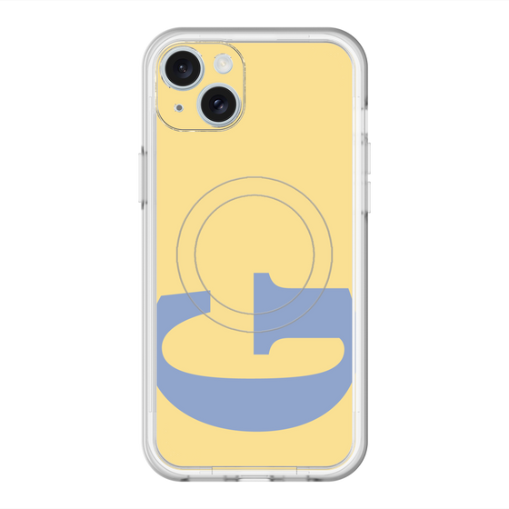 スリムプロテクションプレミアムケース with MagSafe［ オリジナル - initial color - G yellow ］
