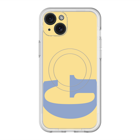 スリムプロテクションプレミアムケース with MagSafe［ オリジナル - initial color - G yellow ］