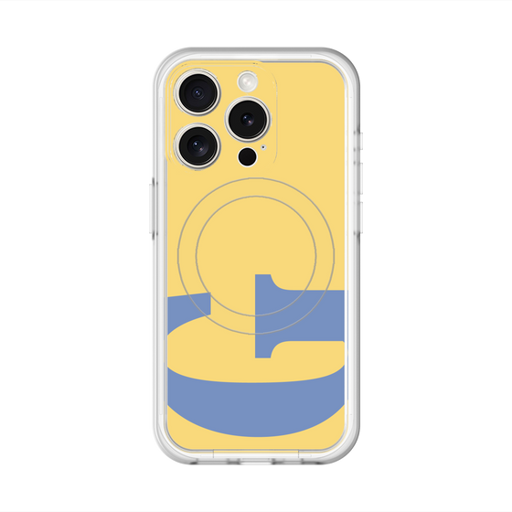 スリムプロテクションプレミアムケース with MagSafe［ オリジナル - initial color - G yellow ］