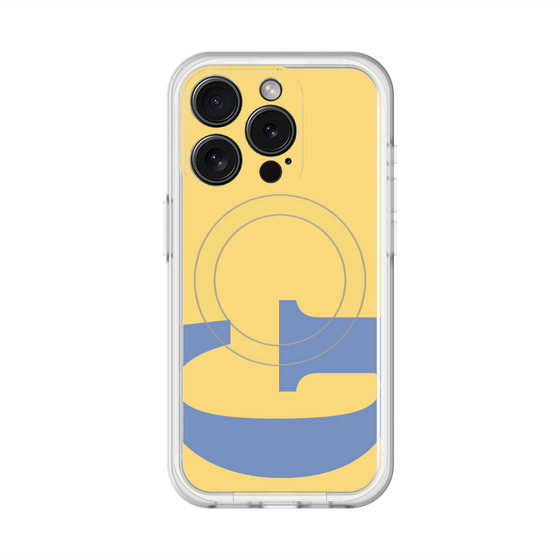 スリムプロテクションプレミアムケース with MagSafe［ オリジナル - initial color - G yellow ］