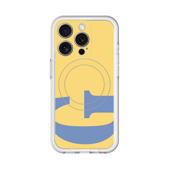 スリムプロテクションプレミアムケース with MagSafe［ オリジナル - initial color - G yellow ］