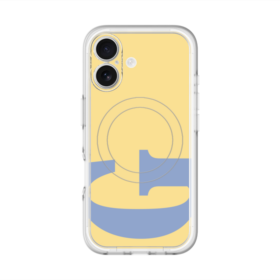 スリムプロテクションプレミアムケース with MagSafe［ オリジナル - initial color - G yellow ］