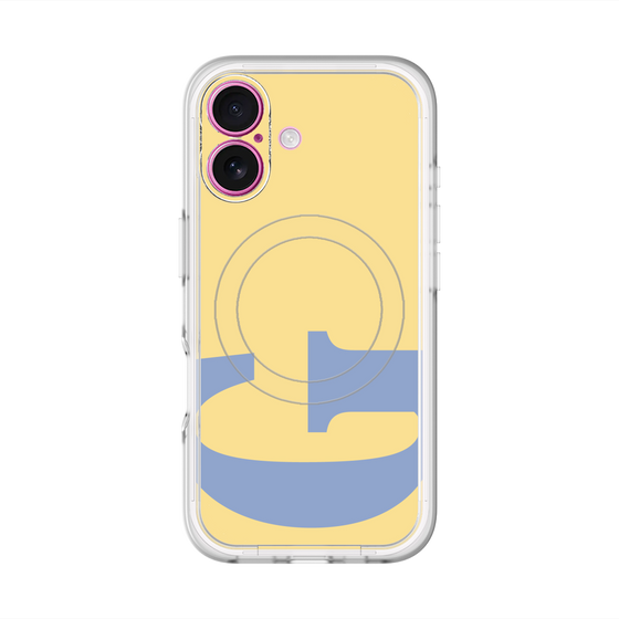 スリムプロテクションプレミアムケース with MagSafe［ オリジナル - initial color - G yellow ］