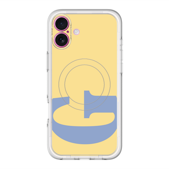 スリムプロテクションプレミアムケース with MagSafe［ オリジナル - initial color - G yellow ］