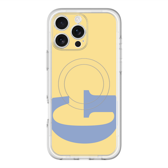 スリムプロテクションプレミアムケース with MagSafe［ オリジナル - initial color - G yellow ］