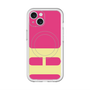 スリムプロテクションプレミアムケース with MagSafe［ オリジナル - initial color - H pink ］