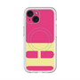 スリムプロテクションプレミアムケース with MagSafe［ オリジナル - initial color - H pink ］