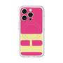 スリムプロテクションプレミアムケース with MagSafe［ オリジナル - initial color - H pink ］