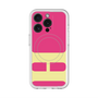 スリムプロテクションプレミアムケース with MagSafe［ オリジナル - initial color - H pink ］