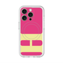 スリムプロテクションプレミアムケース with MagSafe［ オリジナル - initial color - H pink ］
