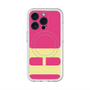 スリムプロテクションプレミアムケース with MagSafe［ オリジナル - initial color - H pink ］