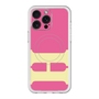 スリムプロテクションプレミアムケース with MagSafe［ オリジナル - initial color - H pink ］