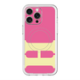 スリムプロテクションプレミアムケース with MagSafe［ オリジナル - initial color - H pink ］