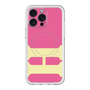 スリムプロテクションプレミアムケース with MagSafe［ オリジナル - initial color - H pink ］