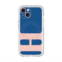 スリムプロテクションプレミアムケース with MagSafe［ オリジナル - initial color - H navy ］