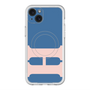 スリムプロテクションプレミアムケース with MagSafe［ オリジナル - initial color - H navy ］