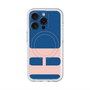 スリムプロテクションプレミアムケース with MagSafe［ オリジナル - initial color - H navy ］
