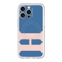 スリムプロテクションプレミアムケース with MagSafe［ オリジナル - initial color - H navy ］