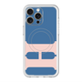 スリムプロテクションプレミアムケース with MagSafe［ オリジナル - initial color - H navy ］