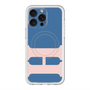 スリムプロテクションプレミアムケース with MagSafe［ オリジナル - initial color - H navy ］