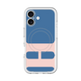 スリムプロテクションプレミアムケース with MagSafe［ オリジナル - initial color - H navy ］