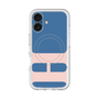 スリムプロテクションプレミアムケース with MagSafe［ オリジナル - initial color - H navy ］