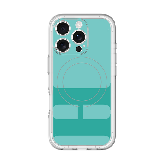スリムプロテクションプレミアムケース with MagSafe［ オリジナル - initial color - H light green ］