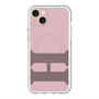 スリムプロテクションプレミアムケース with MagSafe［ オリジナル - initial color - H dusty pink ］
