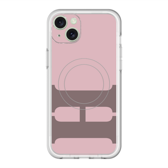 スリムプロテクションプレミアムケース with MagSafe［ オリジナル - initial color - H dusty pink ］