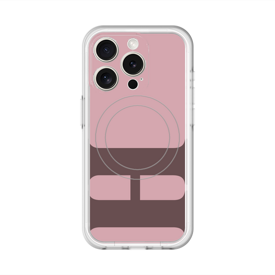 スリムプロテクションプレミアムケース with MagSafe［ オリジナル - initial color - H dusty pink ］