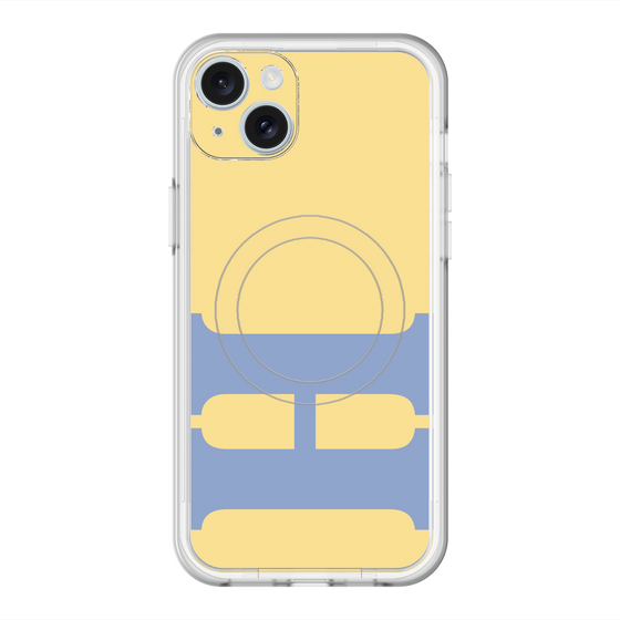 スリムプロテクションプレミアムケース with MagSafe［ オリジナル - initial color - H yellow ］