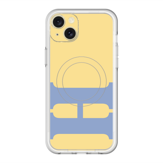 スリムプロテクションプレミアムケース with MagSafe［ オリジナル - initial color - H yellow ］