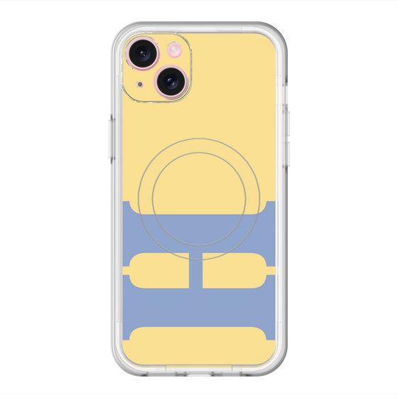 スリムプロテクションプレミアムケース with MagSafe［ オリジナル - initial color - H yellow ］