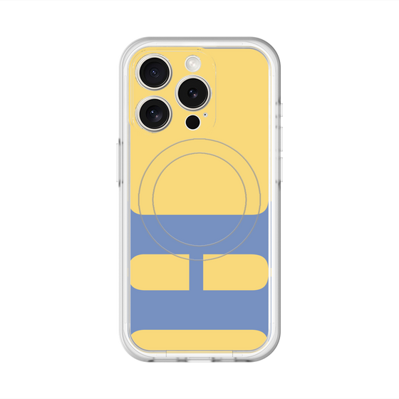 スリムプロテクションプレミアムケース with MagSafe［ オリジナル - initial color - H yellow ］