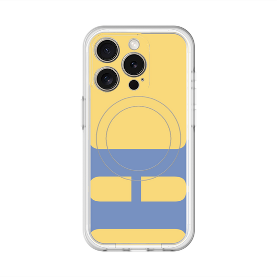 スリムプロテクションプレミアムケース with MagSafe［ オリジナル - initial color - H yellow ］